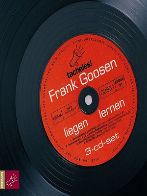 cover image of liegen lernen